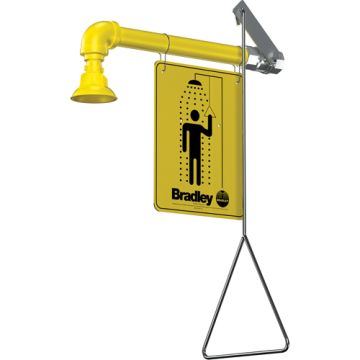 Horizontal Supply Emergency Shower Stations