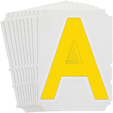 Quick-Align® Individual Gothic Number and Letter Labels