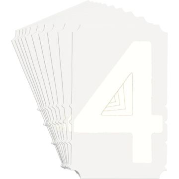 Quick-Align® Individual Gothic Number and Letter Labels