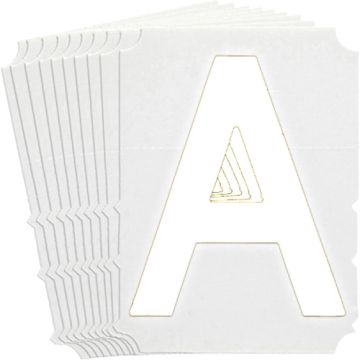 Quick-Align® Individual Gothic Number and Letter Labels