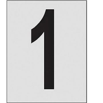 Reflective Individual Number and Letter Labels