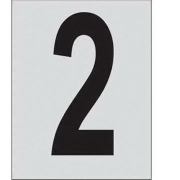 Reflective Individual Number and Letter Labels