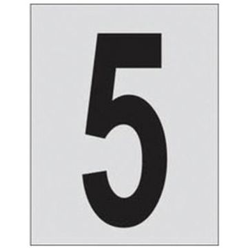 Reflective Individual Number and Letter Labels