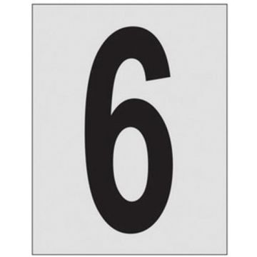 Reflective Individual Number and Letter Labels