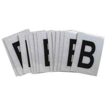 Reflective Individual Number and Letter Labels