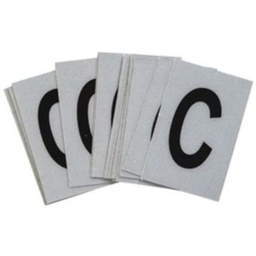Reflective Individual Number and Letter Labels