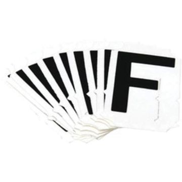Reflective Individual Number and Letter Labels