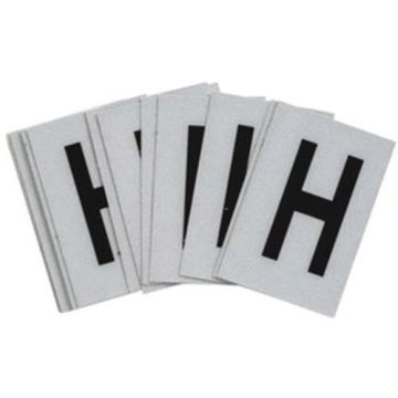 Reflective Individual Number and Letter Labels