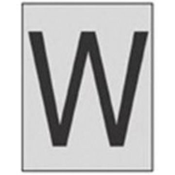 Reflective Individual Number & Letter Labels