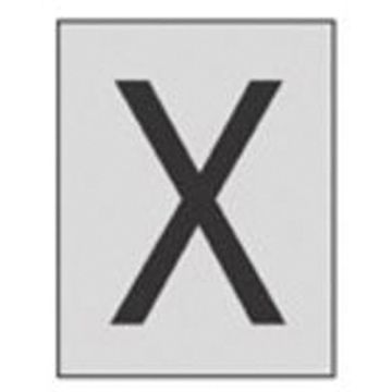 Reflective Individual Number & Letter Labels