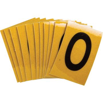 Reflective Individual Number and Letter Labels