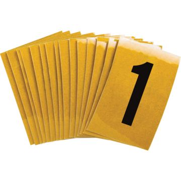 Reflective Individual Number and Letter Labels