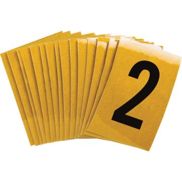 Reflective Individual Number and Letter Labels