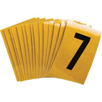 Reflective Individual Number and Letter Labels