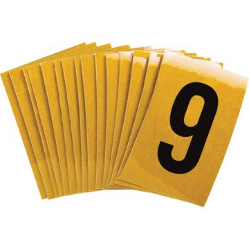 Reflective Individual Number and Letter Labels