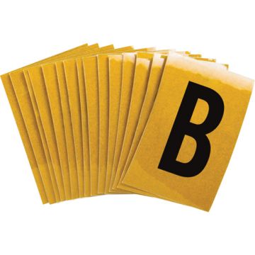 Reflective Individual Number and Letter Labels