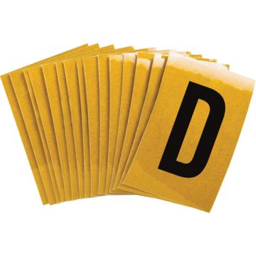 Reflective Individual Number and Letter Labels