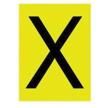 Reflective Individual Number & Letter Labels