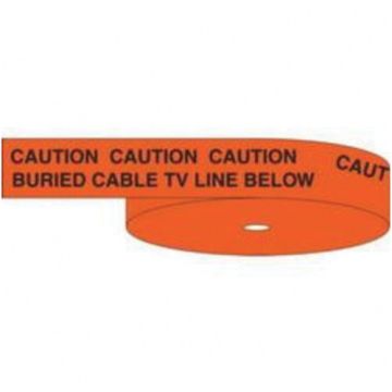 "Buried Cable TV Line Below" Identoline® Underground Warning Tape