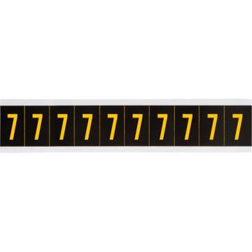 Reflective Individual Number and Letter Labels