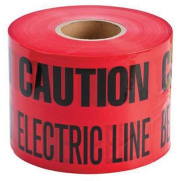 "Buried Electric Line" Identoline® Underground Warning Tape