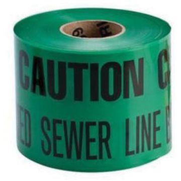 "Buried Sewer Line" Identoline® Underground Warning Tape