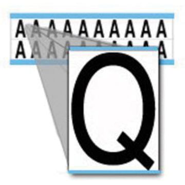 Individual Number & Letter Labels