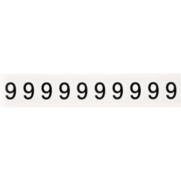 Individual Number and Letter Labels