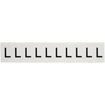 Individual Number and Letter Labels