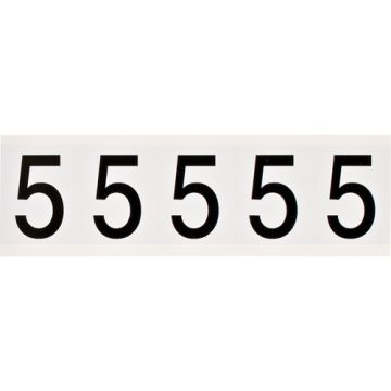 Individual Number and Letter Labels