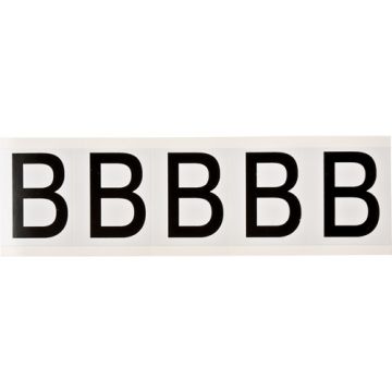 Individual Number and Letter Labels