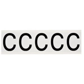 Individual Number and Letter Labels
