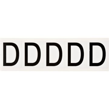 Individual Number and Letter Labels