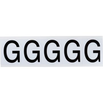 Individual Number and Letter Labels