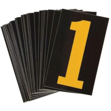 Reflective Individual Number and Letter Labels