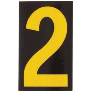 Reflective Individual Number and Letter Labels