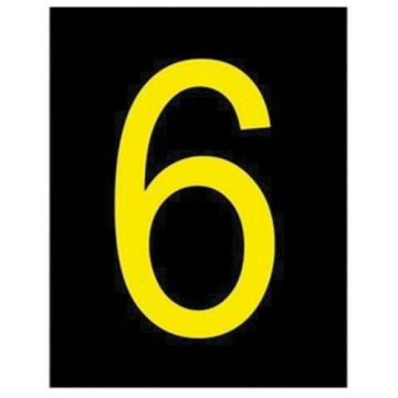 Reflective Individual Number and Letter Labels