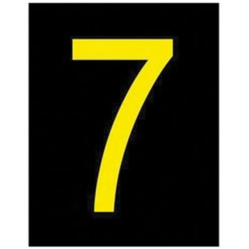 Reflective Individual Number and Letter Labels