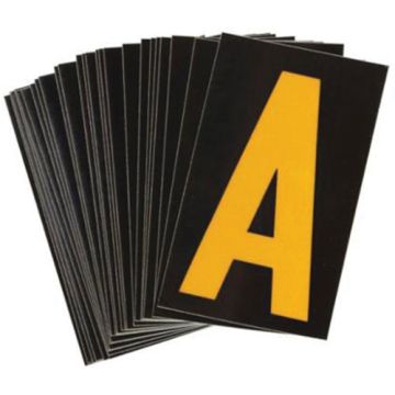 Reflective Individual Number and Letter Labels