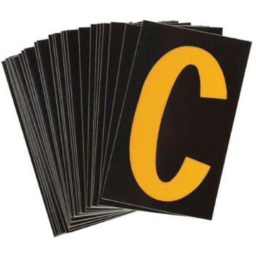 Reflective Individual Number and Letter Labels