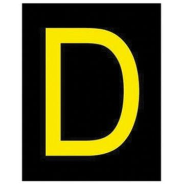 Reflective Individual Number and Letter Labels
