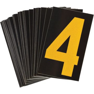 Reflective Individual Number and Letter Labels