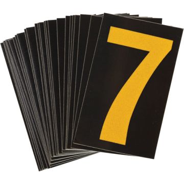 Reflective Individual Number and Letter Labels