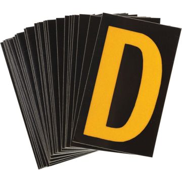 Reflective Individual Number and Letter Labels