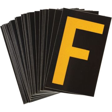 Reflective Individual Number and Letter Labels