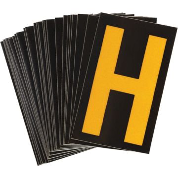 Reflective Individual Number and Letter Labels