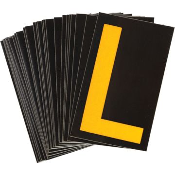Reflective Individual Number and Letter Labels