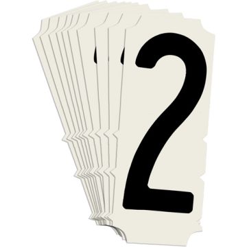 Condensed Quick-Align® Individual Gothic Number and Letter Labels