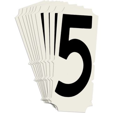 Condensed Quick-Align® Individual Gothic Number and Letter Labels