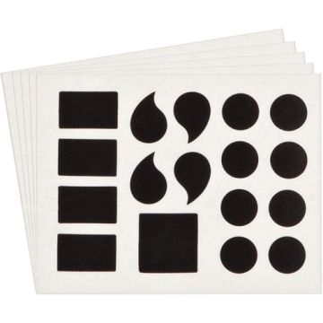 Condensed Quick-Align® Individual Gothic Number & Letter Labels